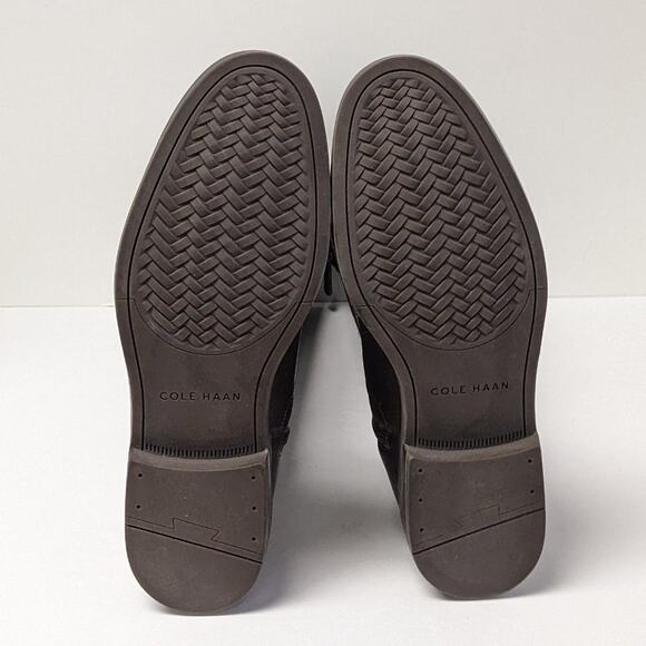 Cole Haan Clive Stretch Boots, Dark Chocolate Leather, Women's 7.5 M - Picture 5 of 7